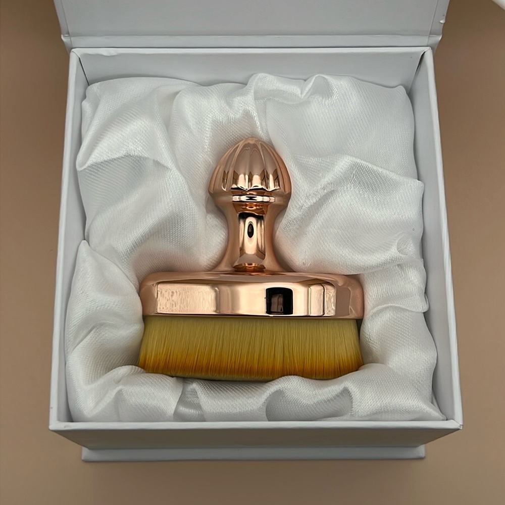 ELOISE BEAUTY - Rose Gold Tear Drop Brush